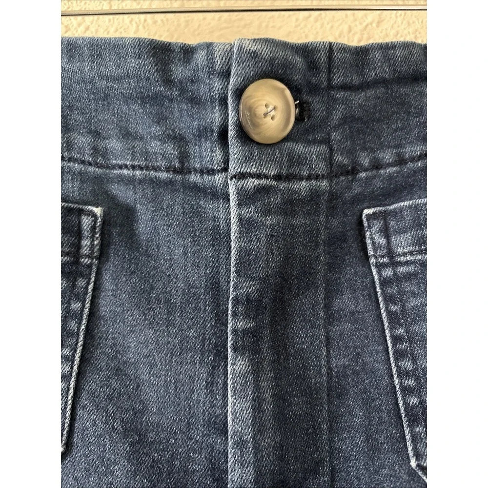 Maeve Colette Crop High-Rise Wide-Leg Jeans Size 30 Anthropologie - Picture 2 of 15